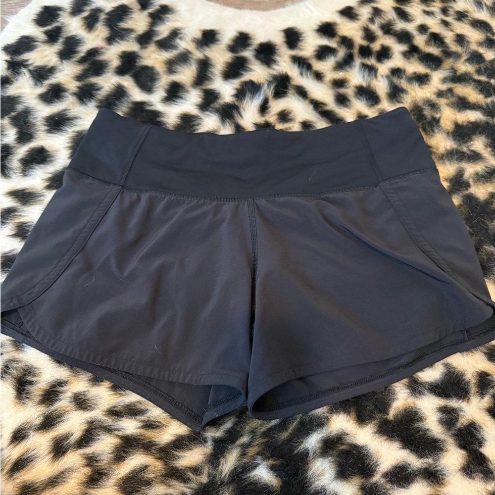 Lululemon speed up Black Athletic Shorts